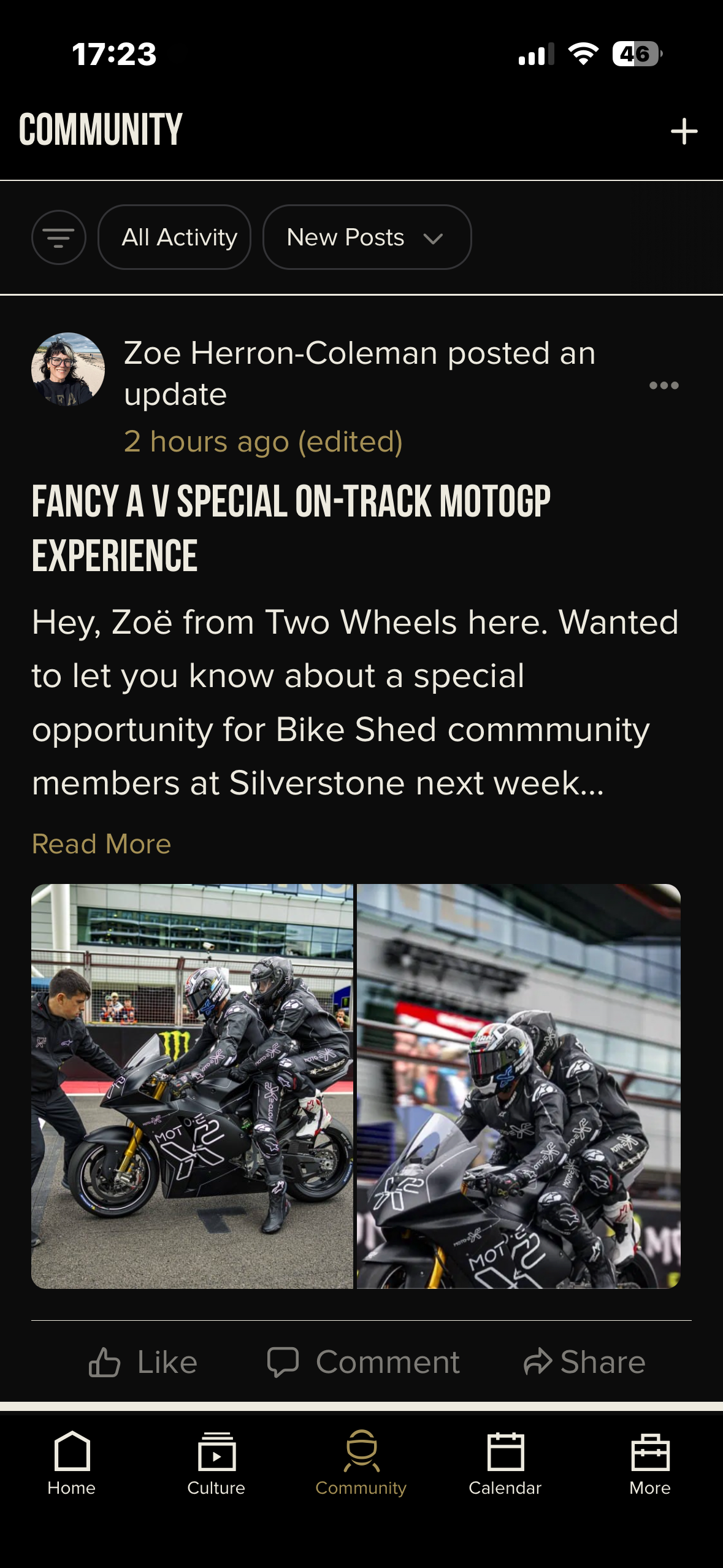 BSMC app screen